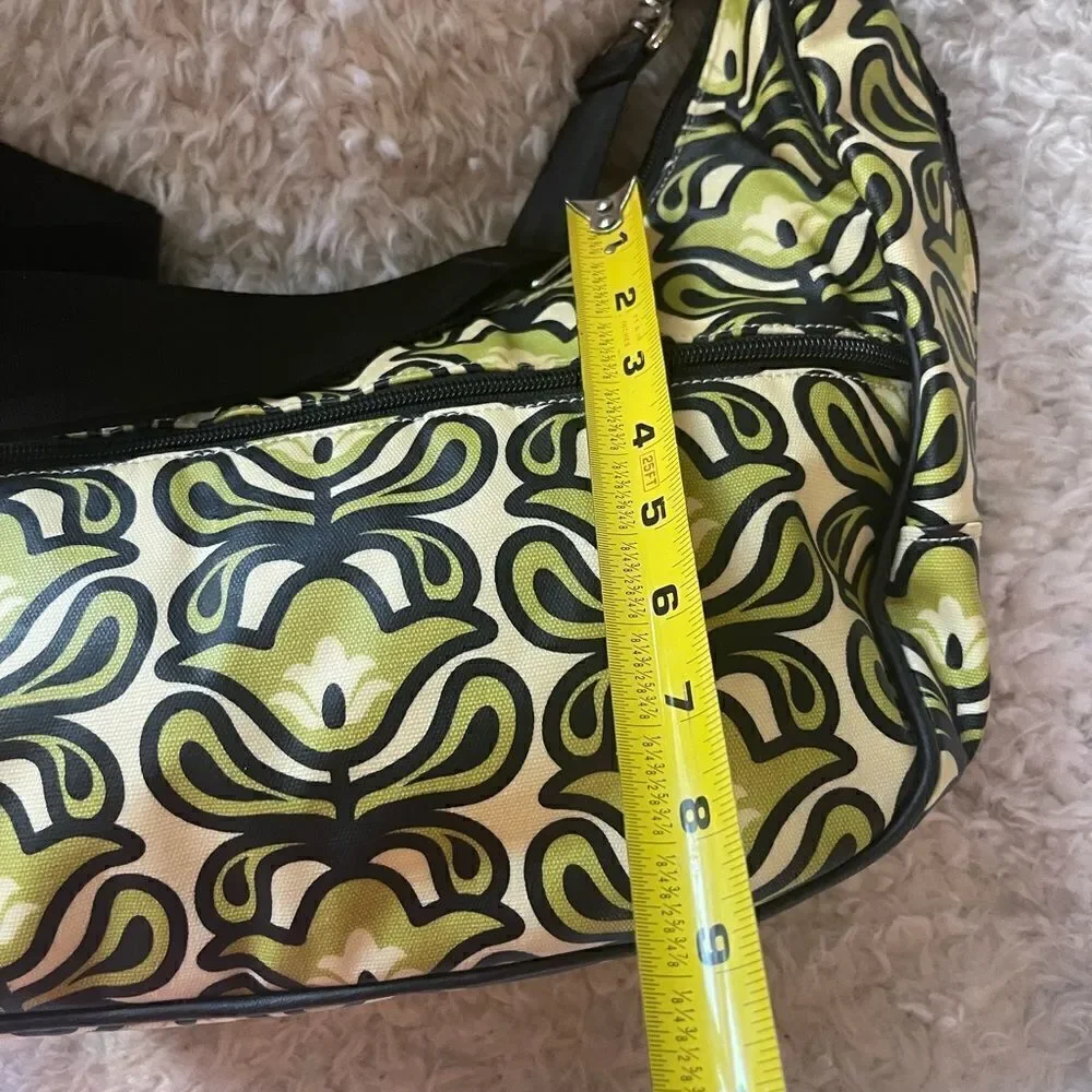 Petunia Pickle Bottom Shoulder/cross body bag canvas coated diaper bag